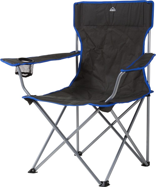 McKINLEY Faltstuhl Comfort 903 GRAU/BLAU -