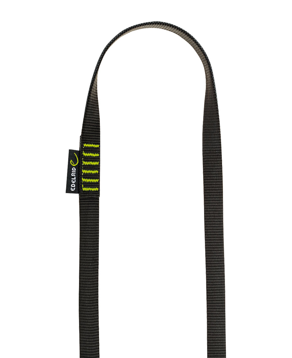 EDELRID Tubular Sling 16mm VPE10 627 slate/oasis 60