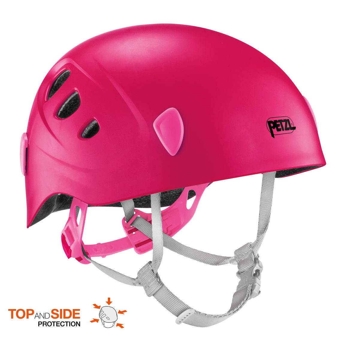 PETZL Picchu Kinderhelm himbeerrot -