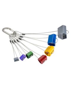 Wired Hexentric Nut Set Klemmkeilset (#4-10)