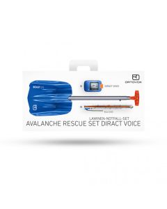 Rescue Set Diract Voice LVS Gerät mit Sonde und Schaufel
