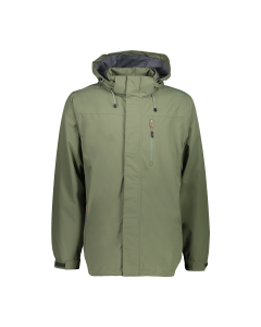 MAN JACKET ZIP HOOD WITH VENTILATIO