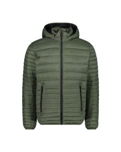 MAN JACKET SNAPS HOOD Herrenjacke mit Wattierung 