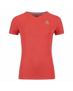 T-shirt v-neck s/s F-DRY Shirt mit V-Ausschnitt