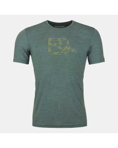 120 Cool Tec MTN Logo TS Bergshirt 