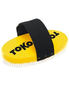 Base Brush oval Nylon Wachsbürste