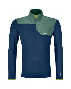 Fleece Light Zip Neck Fleece-Pullover 
