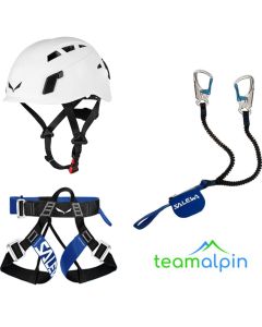  Klettersteigset Salewa Premium Attac + Salewa Evo Gurt + Salewa Toxo 3.0 Helm