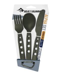 Alphaset 3pc Cutlery Besteck Set