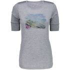 Melange Print T-Shirt Damen