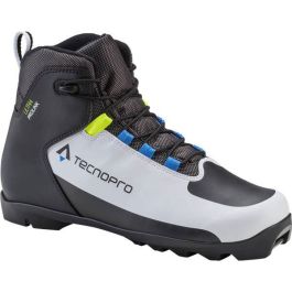 Tecno Herren Langlaufschuh Pro Ultra Pro Prolink für NNN Bindung schwarz grau 