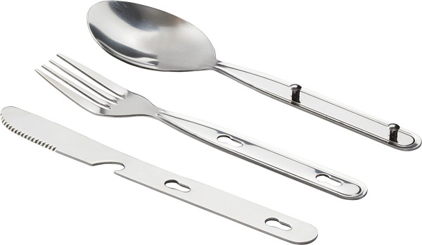 McKINLEY Besteck Trekking 3-teilig 869 SILBER -