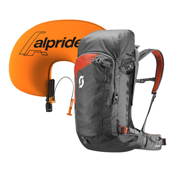 SCOTT SCO Pack Backcountry Guide AP 5237 dark grey/burnt orange -