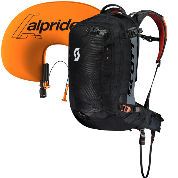 SCOTT SCO Pack Backcountry Guide AP 5227 black/burnt orange -