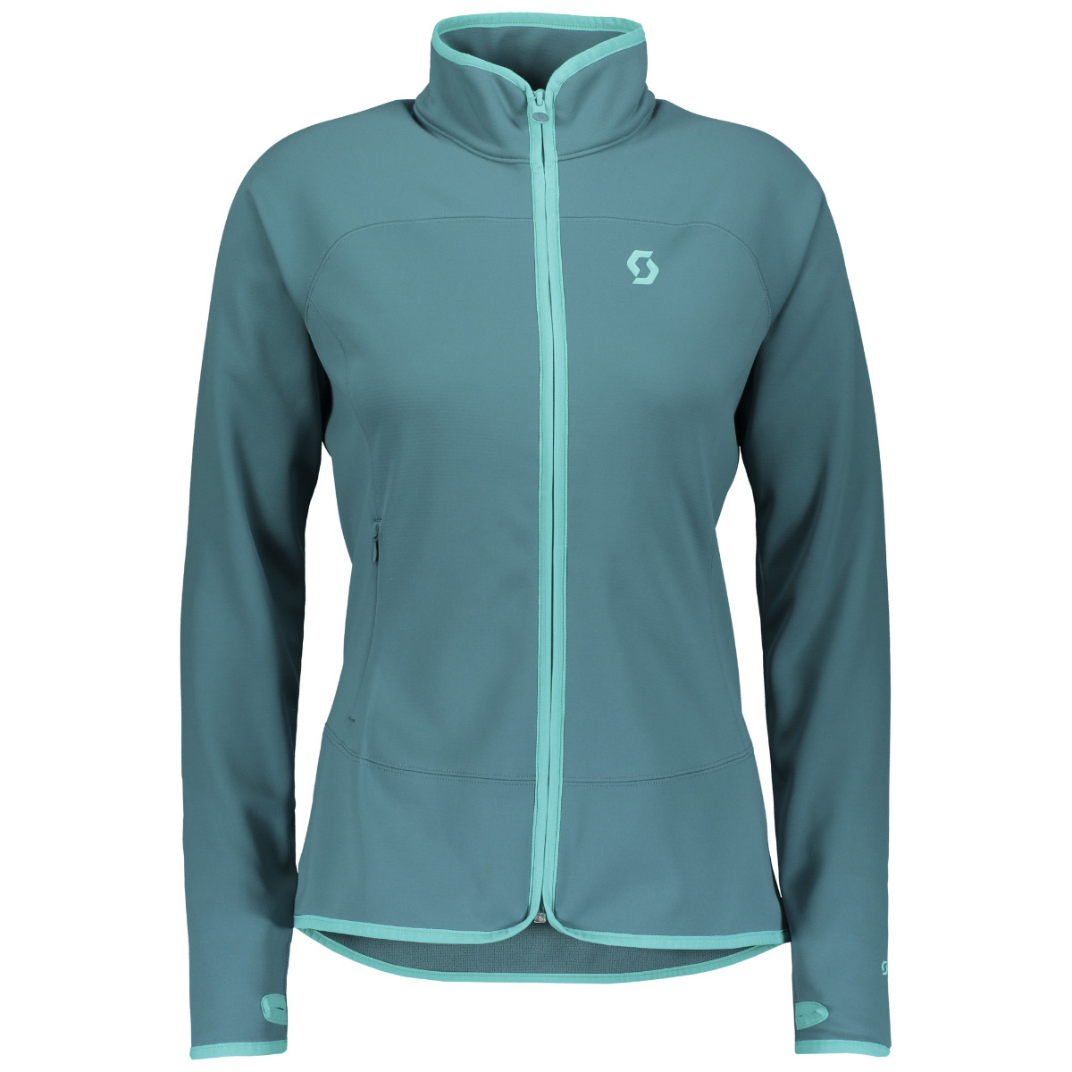 SCOTT SCO Jacket W's Defined Tech 5914 dragonfly green/hibiscus S