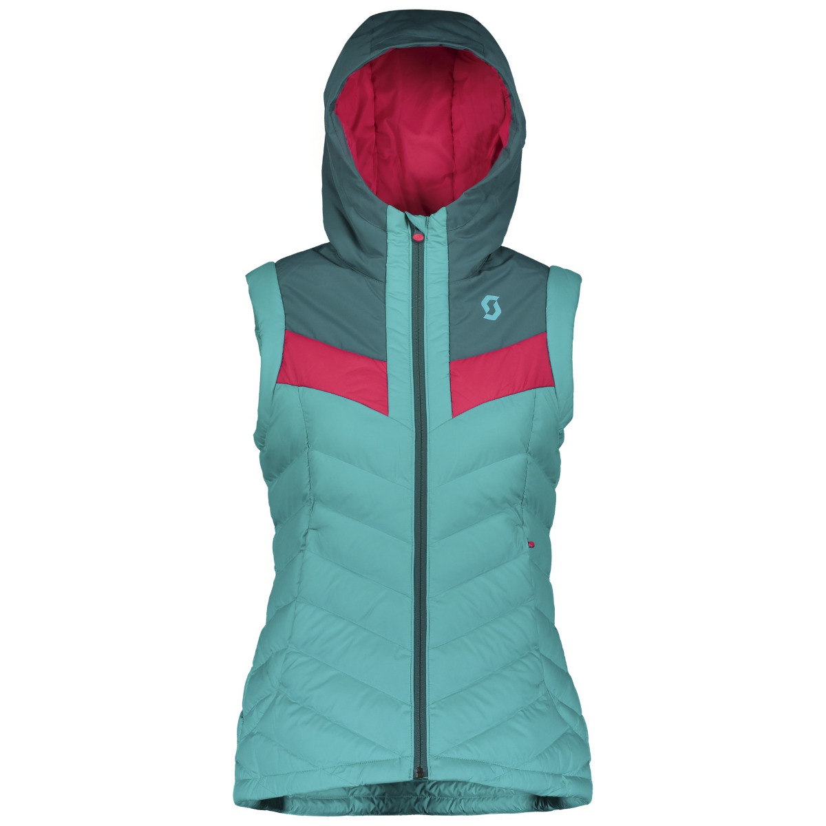 SCOTT SCO Vest W's Insuloft 3M 5937 dragonfly green/sky blue L