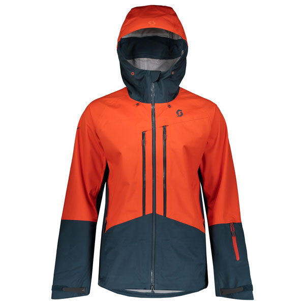 SCOTT SCO Jacket Explorair 3L 5929 tangerine orange/nightfal L