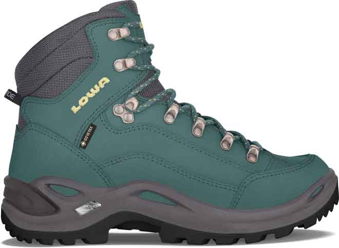 LOWA RENEGADE GTX MID WS 7441 PETROL/MINT 4,5