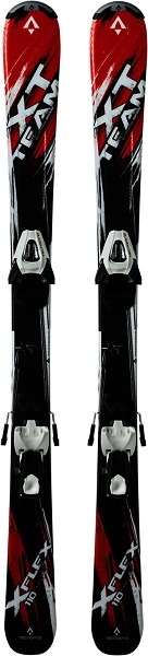 TECNOPRO Ski-Set XT Team Jr. + NTC45/NT 903 SCHWARZ/ROT 120