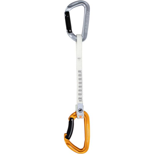 MAMMUT Sender Keylock 17 cm Quickdraw 33272 Straight Gate/Bent Gate  -