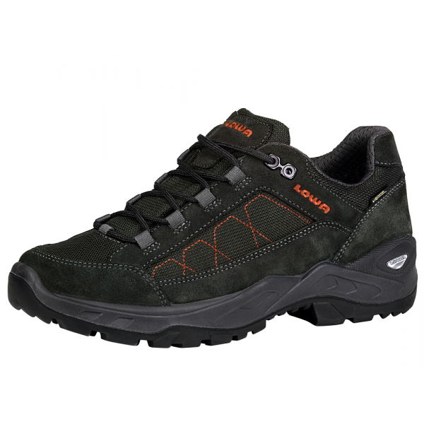 LOWA TOLEDO GTX LO 9748 ANTHRAZIT/SENF 11,5