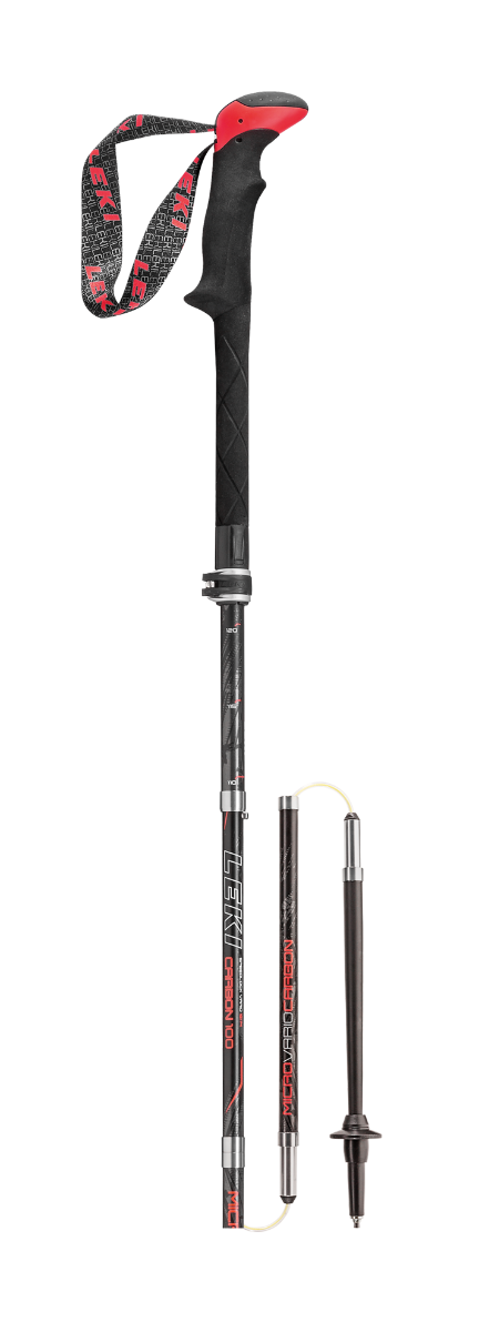 LEKI Micro Vario Carbon 099 mehrfarbig 130