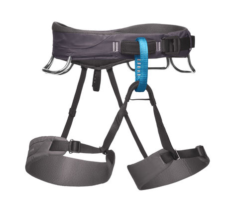 BLACK DIAMOND MOMENTUM HARNESS - MEN'S SLAT Slate L