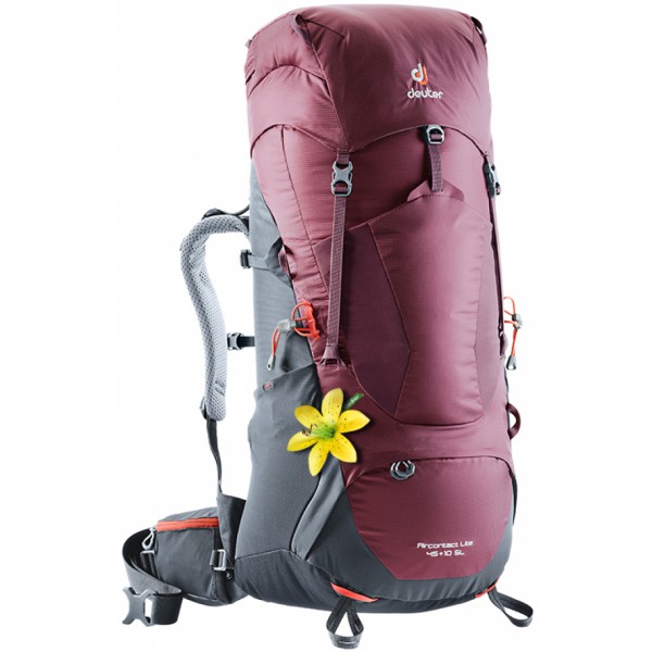 DEUTER Aircontact Lite 45 + 10 SL 5423 maron-graphite -