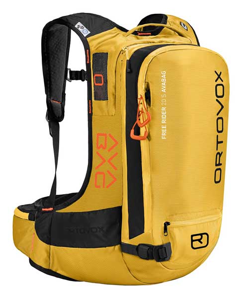 ORTOVOX FREE RIDER 22 AVABAG KIT 10001 yellowstone 22