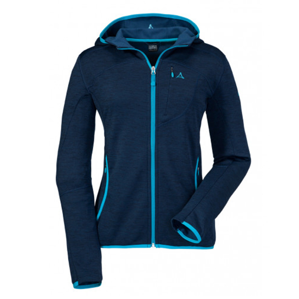SCHÖFFEL Fleece Hoody Belfort1 8820 navy blazer 38