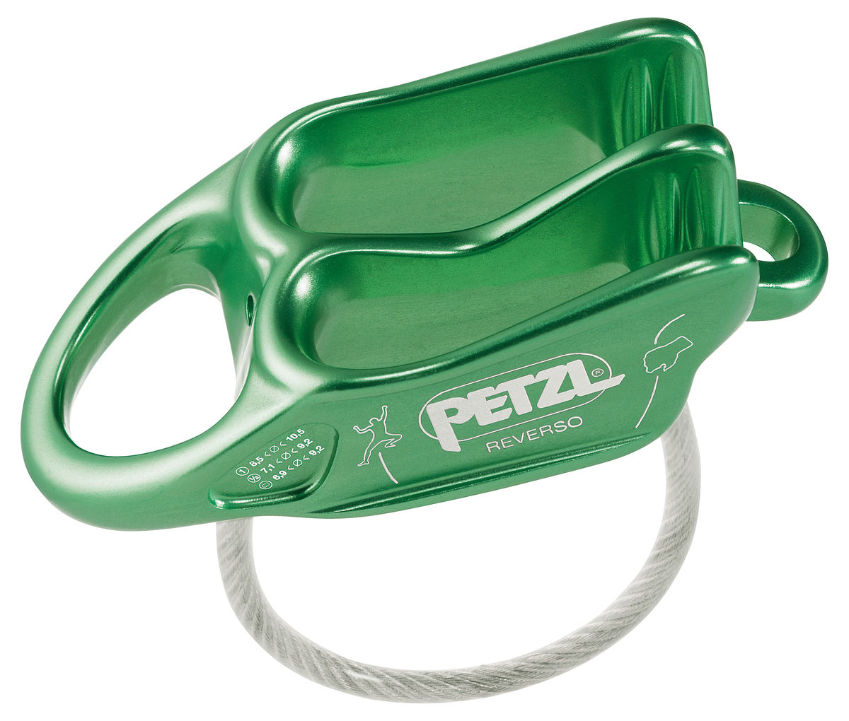 PETZL Reverso Sicherungsgert grn -