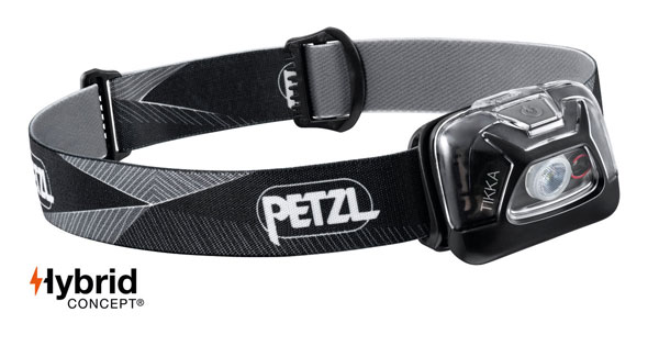 PETZL Tikka Stirnlampe schwarz -