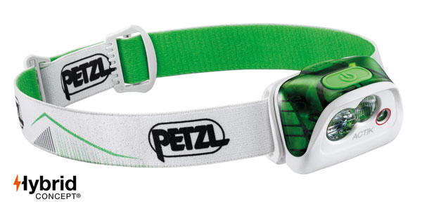 PETZL Actik Stirnlampe grn -