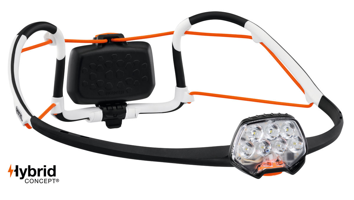 PETZL Iko Core Stirnlampe schwarz/weiss -