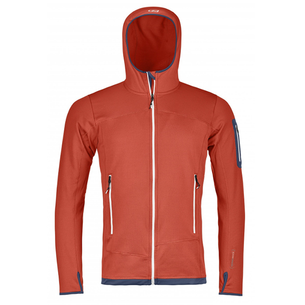 ORTOVOX Ortovox Fleece Light Hoody High M crazy orange XL