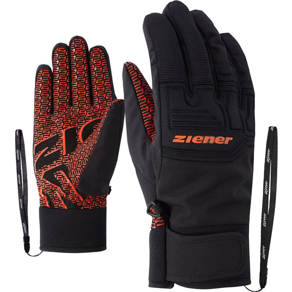 ZIENER GARIM AS(R) glove ski alpine 860 orange spice 8