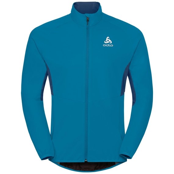 ODLO Jacket AEOLUS ELEMENT WARM 20478 blue jewel - poseidon M