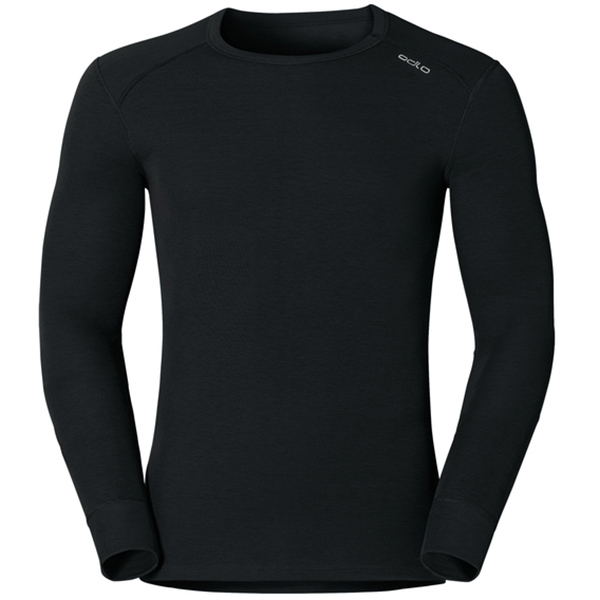 ODLO SHIRT L/S CREW NECK WARM 15000 black S