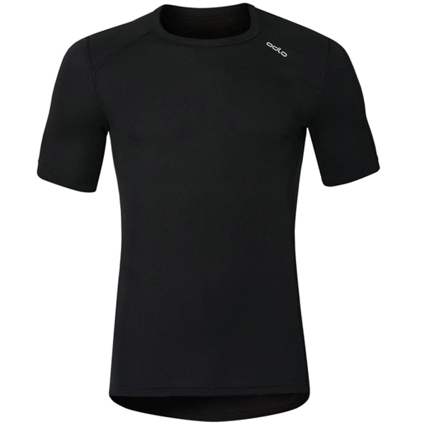 ODLO SHIRT S/S CREW NECK WARM 15000 black L