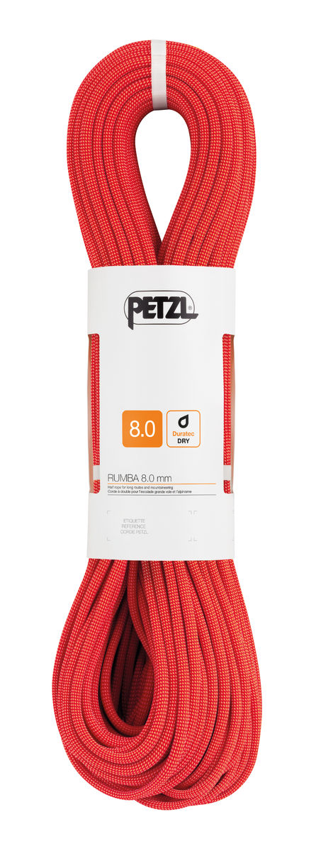 PETZL Petzl Rumba 8mm (Halbseil) rot 50