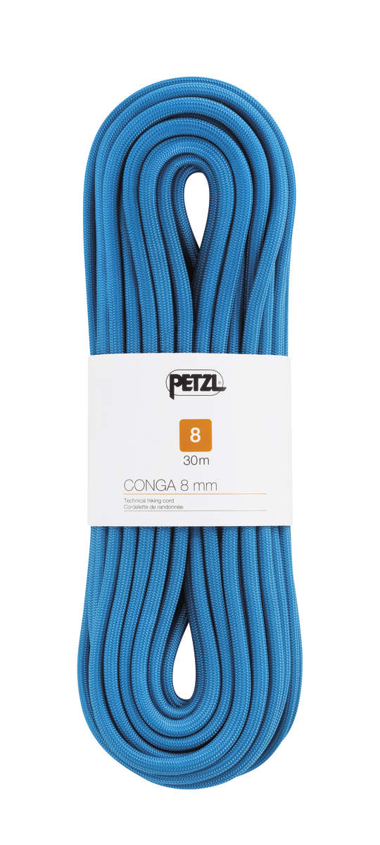 PETZL Petzl Conga 8mm Reepschnur zum Wand blau 20