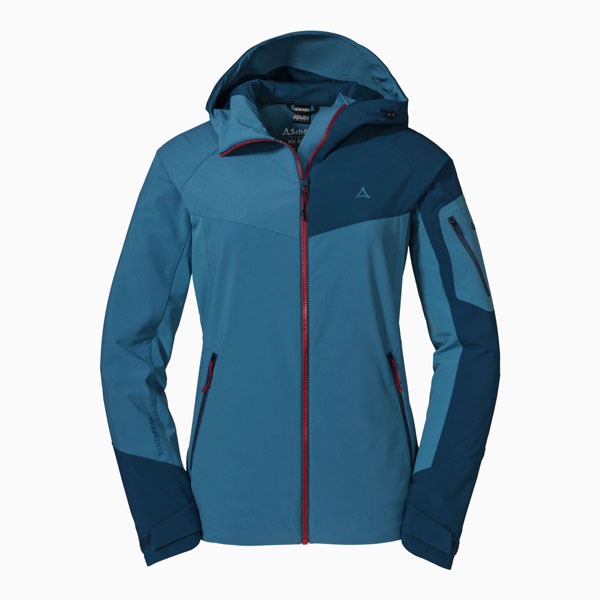 SCHFFEL Softshell Hoody Penia L 8680 stellar 40