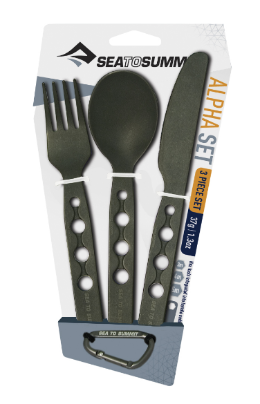 SEA TO SUMMIT Alphaset 3pc Cutlery Set (Knif 00 - -