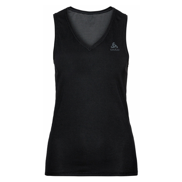 ODLO SUW TOP V-NECK SINGLET ACTIVE 15000 black M