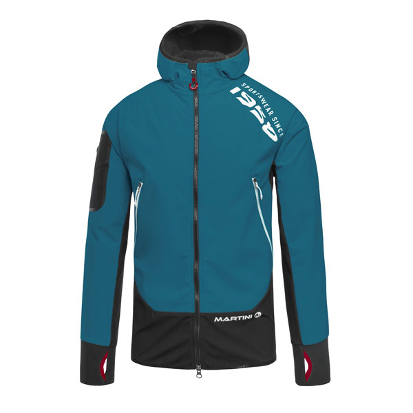 MARTINI Quantum Skitourenjacke Herren deep sea/black 153 L