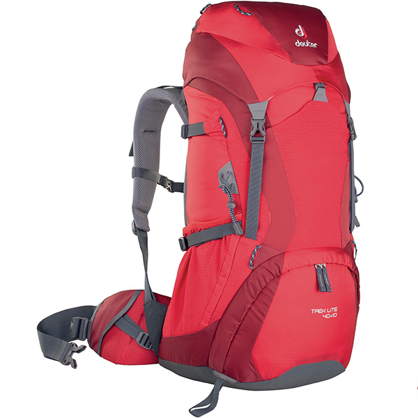 DEUTER Trek Lite 40 + 10 5520 fire-cranberry -
